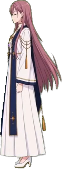 白い衣の神官